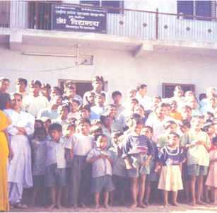 School Children eye check up