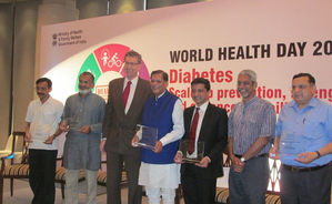 At WHO 2016 award