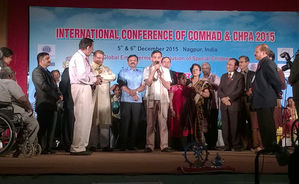 Dr. Ashish at 'Internation Conference of COMHAD & CHPA 2015