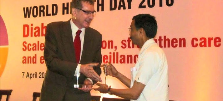 WHO 'Public Health Champion' Award