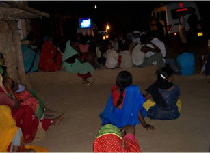 Reaching to MASSES!!! MAHAN developed Audio-Viduals in Local Korku language are being  shared with l