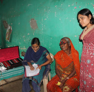 Eye Camp at the village